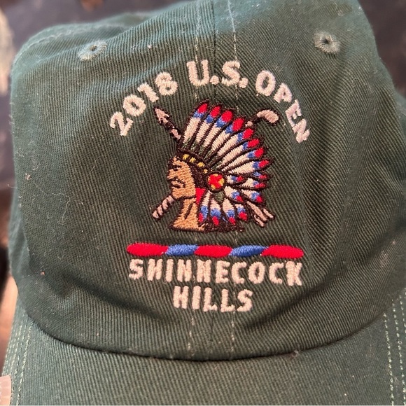 US Open Golf Hat Cap 2018 Shinnecock Hills USGA Member Adjustable Green - Picture 8 of 10